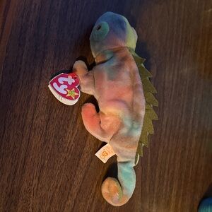 TY Beanie Baby Iggy Plush - Multicolor 1997